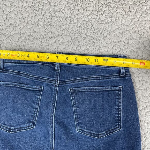 Talbots Barely Boot Womens Jeans Size 6P Cotton Blend Blue 27.5" Inseam - Picture 6 of 8